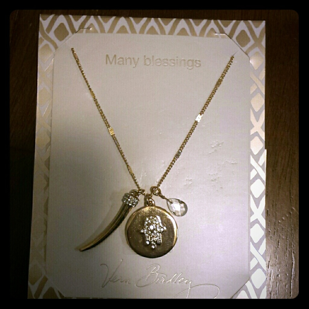NWT vera bradley many blessings charms necklace